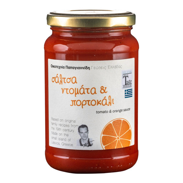 Tomatensauce mit Orangen 380g - Papayiannides